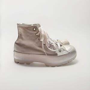 Converse Chuck Taylor High Lugged White Boots Women’s Size 6 Sneakers Shoes